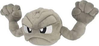 Sanei - 6" Geodude Plush (B12)